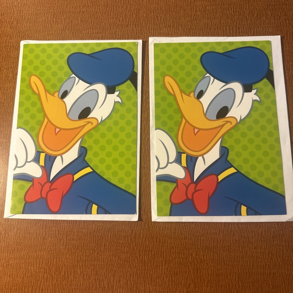 Donald Duck Happy Birthday Disney Hope It's All It's Cracked‎ Up To Be New Cards